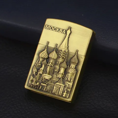 Москва 2 бензиновые зажигалки Москва 2 бензиновые зажигалки