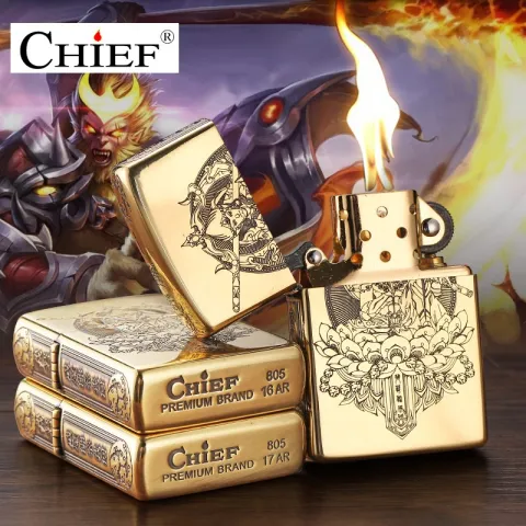 Chief CF1078YT бензиновая зажигалка Chief CF1078YT бензиновая зажигалка