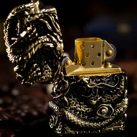 Zorro Z91286 Armor Dragon бензиновая зажигалка