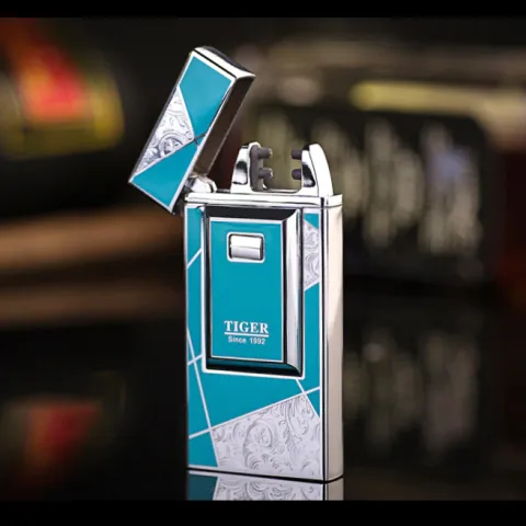 TIGER TW915 DB электроимпульсная USB зажигалка 