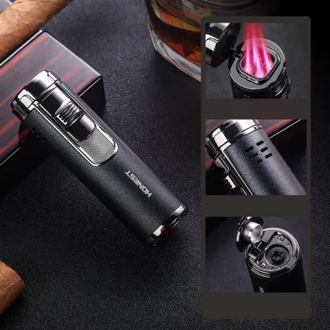 Honest BCZ482-1 турбо зажигалка для сигар