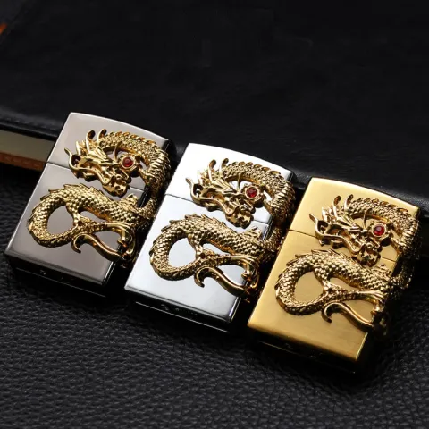 Jurassic Dragon Z1203 кремниевая зажигалка Jurassic Dragon Z1203 кремниевая зажигалка