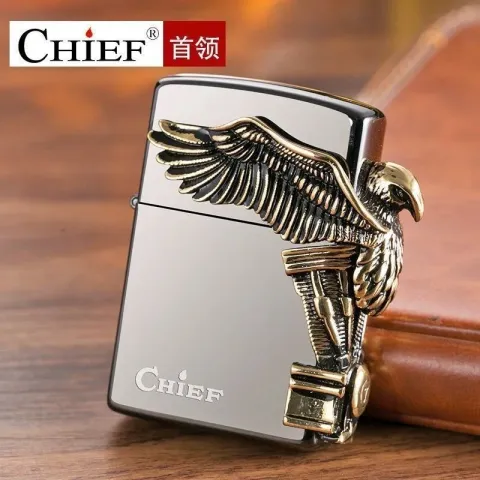 Chief "Eagle" бензиновая зажигалка Chief "Eagle" бензиновая зажигалка