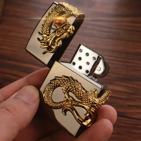 Jurassic Dragon Z1203 кремниевая зажигалка