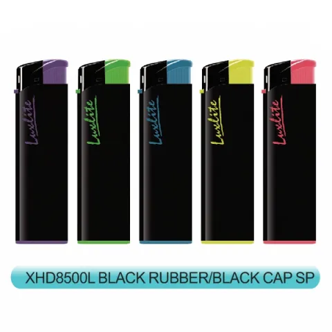Luxlite XHD 8500L Black Rubber SP пьезо зажигалка