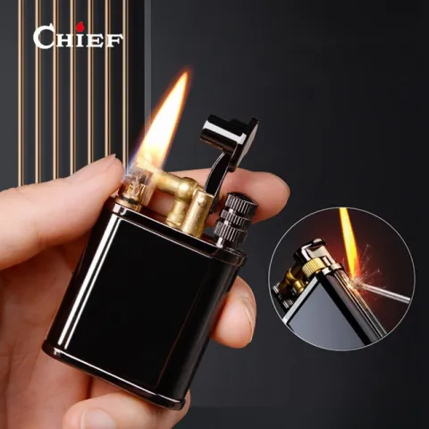 Chief CF229 бензиновая зажигалка + спичка Chief CF229 бензиновая зажигалка + спичка