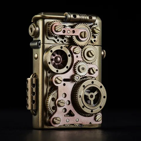 Steampunk Timeline 581 бензиновая зажигалка Steampunk Timeline 581 бензиновая зажигалка