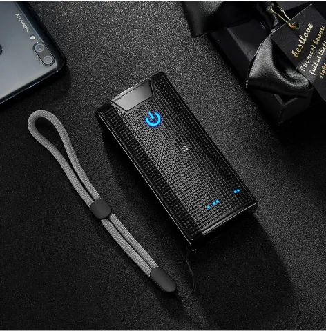 Haozhe HZ-300 сенсорная USB зажигалка + Power Bank + Bluephone (колонка) 3 в 1
