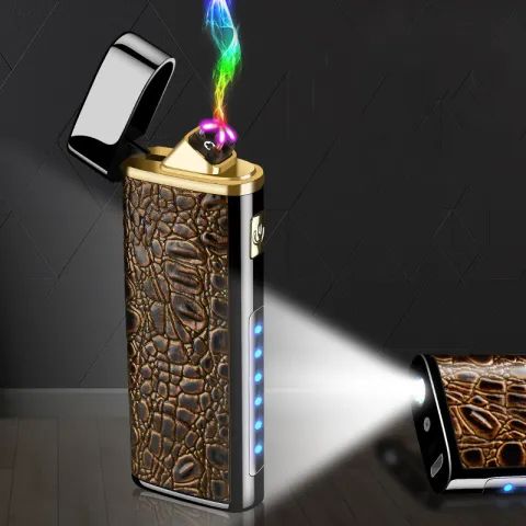 Aomai 2350 электроимпульсная USB зажигалка с фонариком Aomai 2350 электроимпульсная USB зажигалка с фонариком