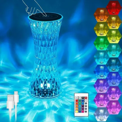 Rose Diamond Table Lamp 01 ночник