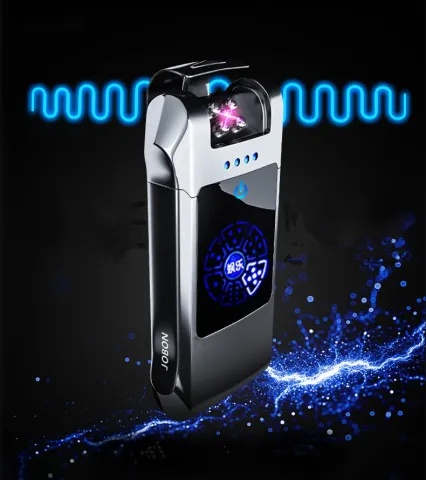 Jobon ZB-888 сенсорная электроимпульсная USB зажигалка с встроеннойигрой