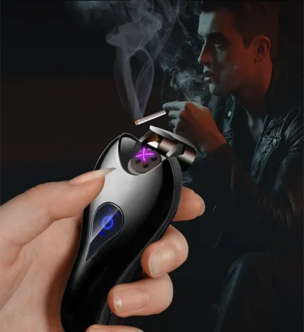 Aomai 1650 сенсорная электроимпульсная USB зажигалка Aomai 1650 сенсорная электроимпульсная USB зажигалка
