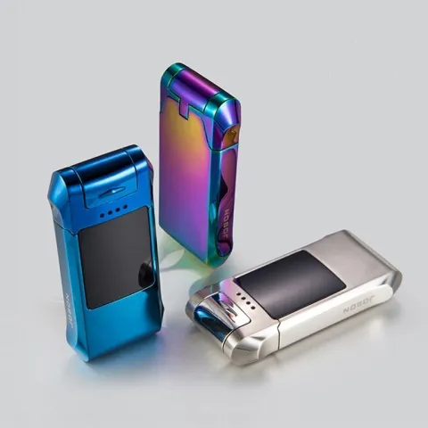 Jobon ZB-888 сенсорная электроимпульсная USB зажигалка с встроеннойигрой Jobon ZB-888 сенсорная электроимпульсная USB зажигалка с встроеннойигрой