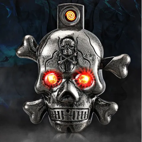 Scull USB зажигалка со звуком Scull USB зажигалка со звуком