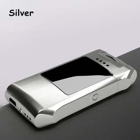 Jobon ZB-888 сенсорная электроимпульсная USB зажигалка с встроеннойигрой