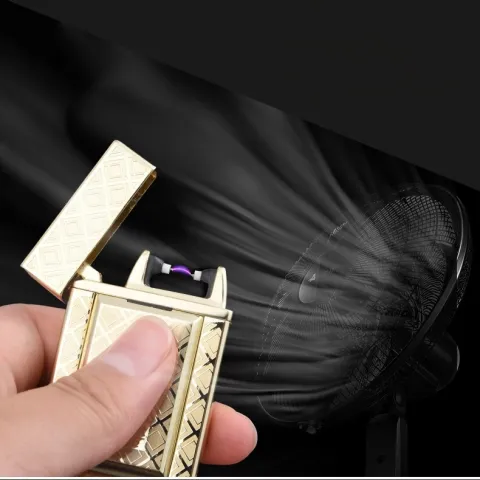 Tiger TW900 S-01 электроимпульсная USB зажигалка Tiger TW900 S-01 электроимпульсная USB зажигалка