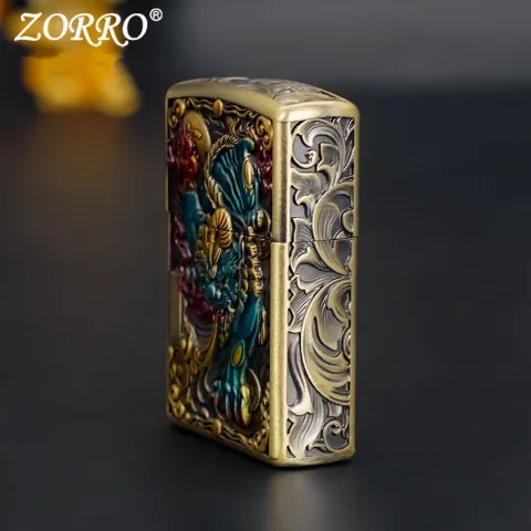 Zorro ZK29-201 бензиновая зажигалка Zorro ZK29-201 бензиновая зажигалка