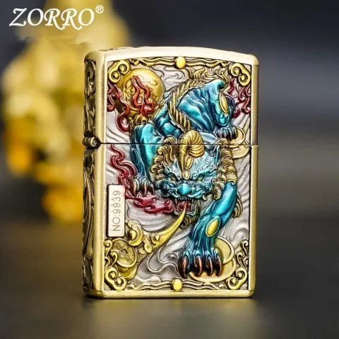 Zorro ZK29-201 бензиновая зажигалка Zorro ZK29-201 бензиновая зажигалка