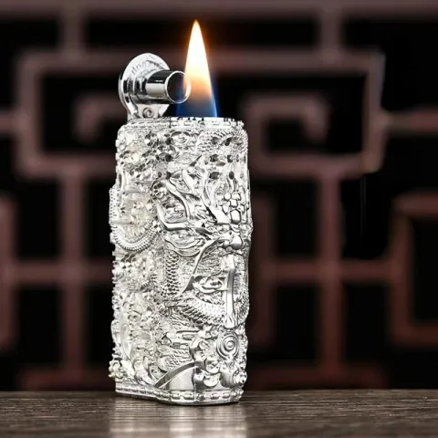 Dragon Retro бензиновая зажигалка в чехле