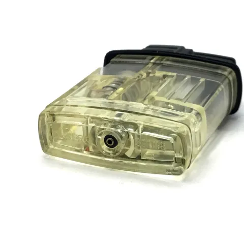 Zengaz Case Jet ZL-4 Rubber Black турбо зажигалка заправляемая