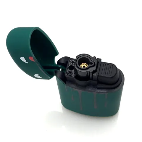 Zengaz Mega Jet ZL-3 Rubberized Green турбо зажигалка заправляемая Zengaz Mega Jet ZL-3 Rubberized Green турбо зажигалка заправляемая