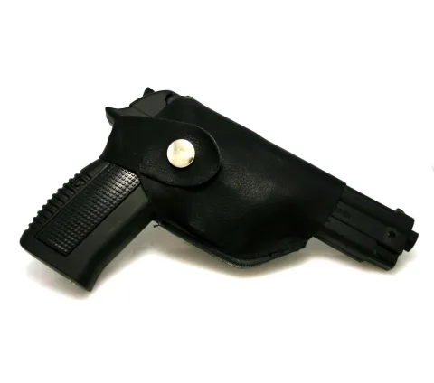 608 Leather machine пистолет турбо зажигалка в кобуре 608 Leather machine пистолет турбо зажигалка в кобуре
