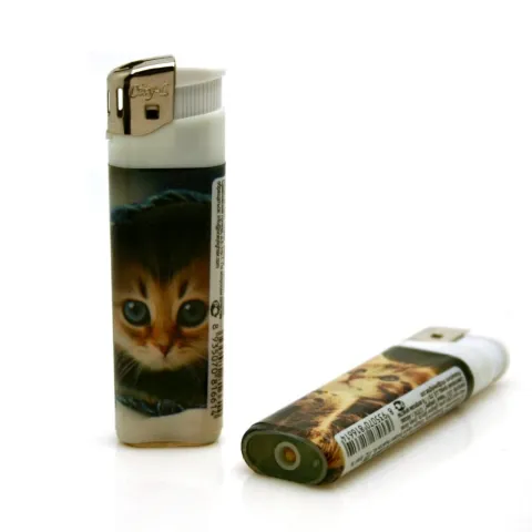 City-L CL-03 (15) "Кошки" пьезо зажигалка
