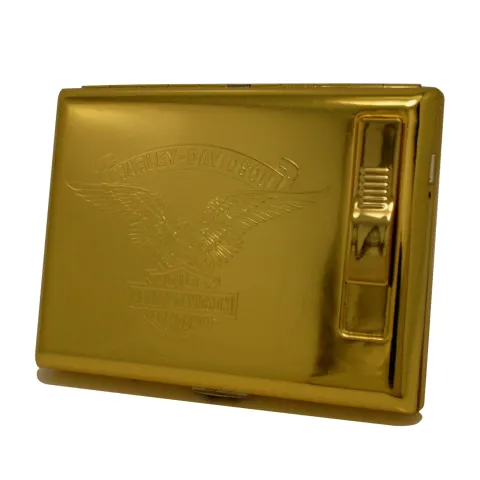 Guipai LC-2049C портсигар со встроенной USB зажигалкой 