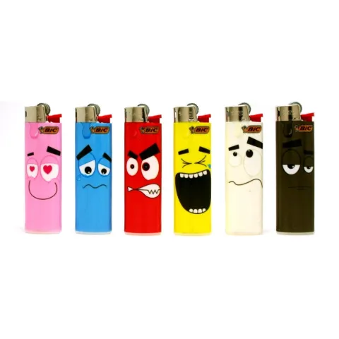 Bic J3 "Смайлы" кремниевая зажигалка Bic J3 "Смайлы" кремниевая зажигалка