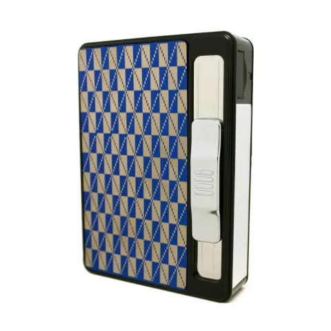 Dinghao DH-9007 портсигар - автомат  с USB зажигалкой