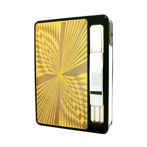 Dinghao DH-9007 портсигар - автомат  с USB зажигалкой