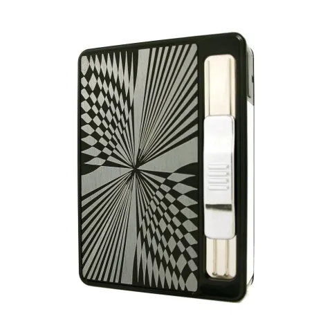 Dinghao DH-9007 портсигар - автомат  с USB зажигалкой