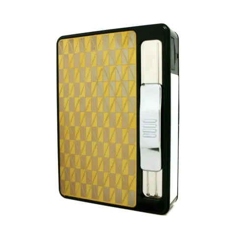 Dinghao DH-9007 портсигар - автомат  с USB зажигалкой