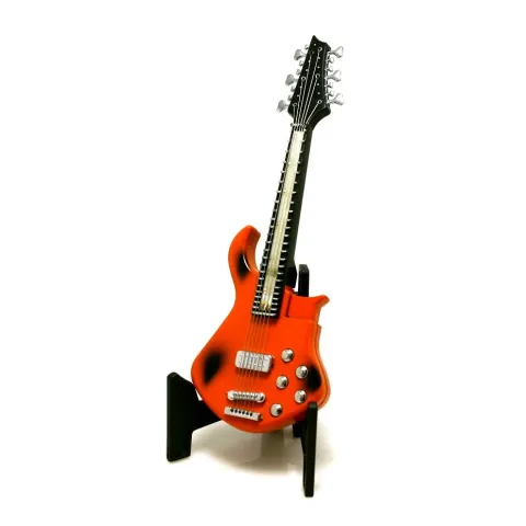 Fender Stratocaster гитара настольная пьезо зажигалка Fender Stratocaster гитара настольная пьезо зажигалка