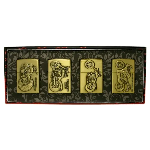 Bohai Мото 1 бензиновые зажигалки Bohai Мото 1 бензиновые зажигалки