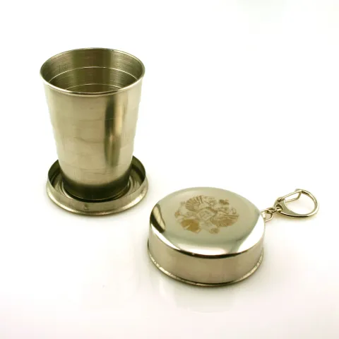 Guotai PT-18oz-2 фляга с дорожным набором в чехле на ремне 