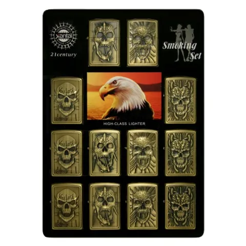 Jiantai Черепа 12 бензиновые зажигалки Jiantai Черепа 12 бензиновые зажигалки