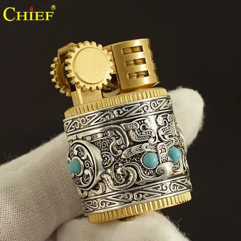 Chief CF212-5 бензиновая мини зажигалка