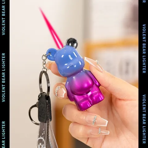 HB Kaws Gloomy Bear турбо зажигалка - брелок