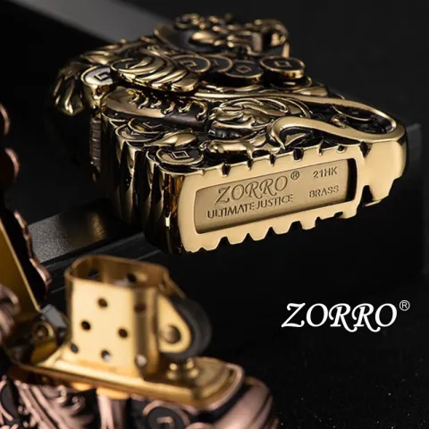 Zorro KJ1014A бензиновая зажигалка Zorro KJ1014A бензиновая зажигалка