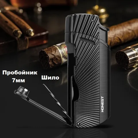 Honest BCZ847-2 турбо зажигалка для сигар