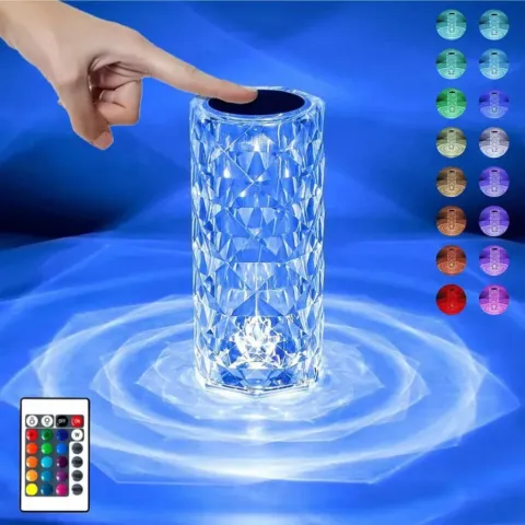 Rose Diamond Table Lamp 02 ночник