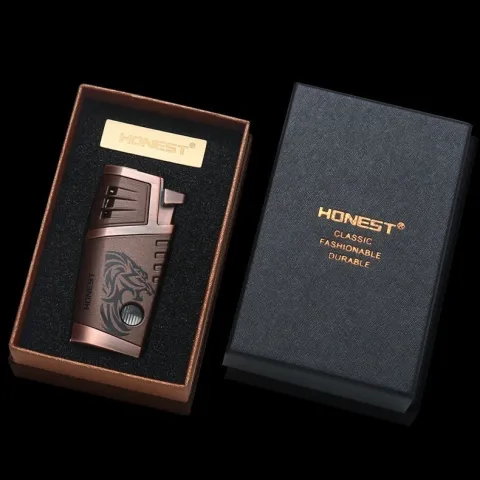 Honest BCZ754-1 турбо зажигалка для сигар