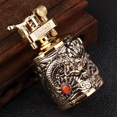 Chief CF206-4 настольная бензиновая зажигалка Chief CF206-4 настольная бензиновая зажигалка