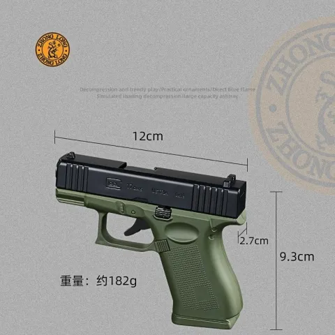 Zhong Long ZL-035A настольная турбо зажигалка - пепельница