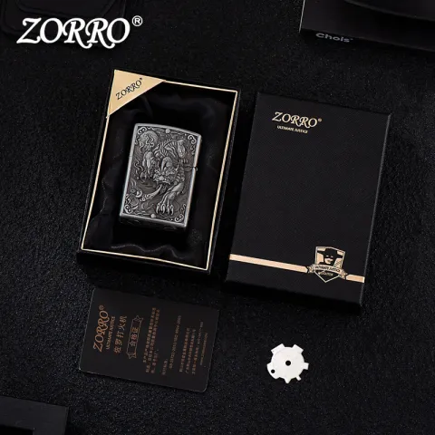Zorro ZK20-1 бензиновая зажигалка Zorro ZK20-1 бензиновая зажигалка