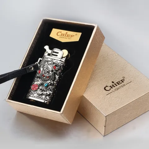 Chief CF205A бензиновая зажигалка Chief CF205A бензиновая зажигалка