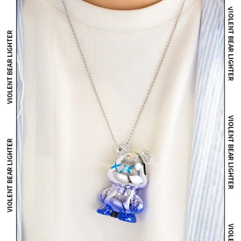 HB Gloomy Bear пьезо зажигалка - брелок HB Gloomy Bear пьезо зажигалка - брелок