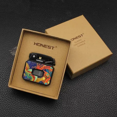 Honest BCZ849-1 бензиновая зажигалка Honest BCZ849-1 бензиновая зажигалка