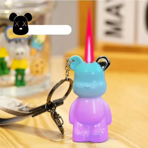 HB Kaws Gloomy Bear турбо зажигалка - брелок HB Kaws Gloomy Bear турбо зажигалка - брелок